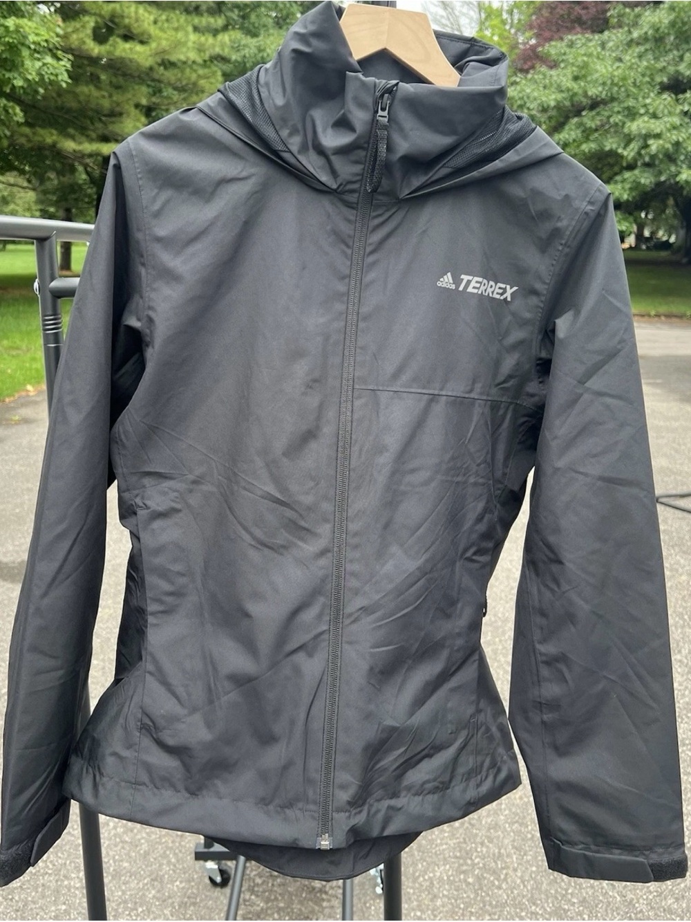 Adidas Terrex Multi RAIN.RDY Primegreen Two-Layer Rain Jacket - Picture 2 of 13